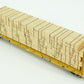 Athearn 92724 HO Scale TTX TTPX 60' Bulkhead Flat Car w/ Wooden Load #81269 LN/Box