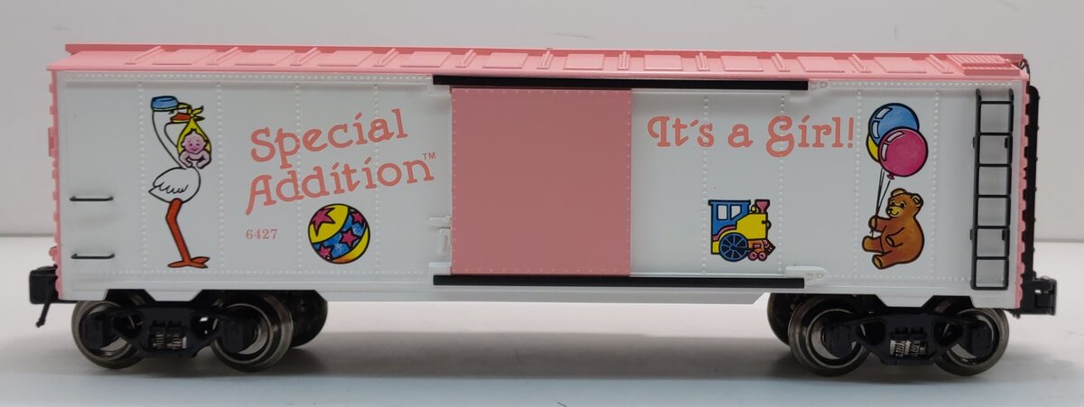 K-Line K6427 O Gauge It's a Girl! Boxcar LN/Box