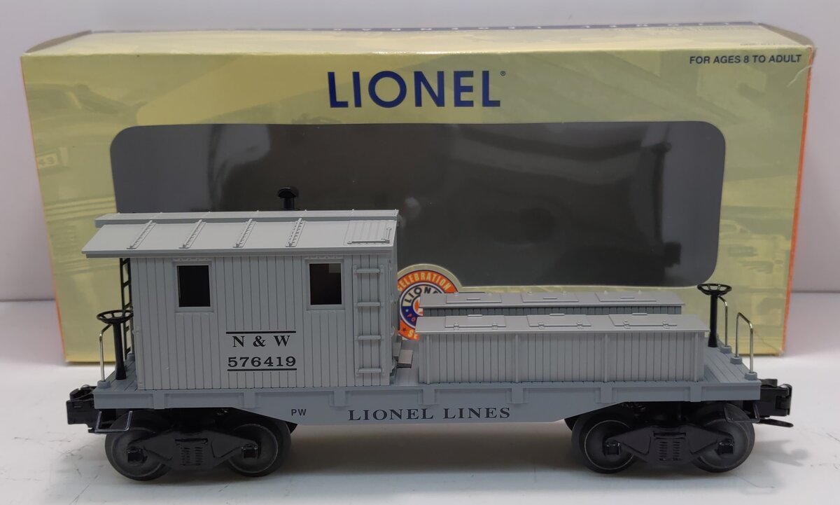 Lionel 6-29718 PWC 6419 O Gauge Norfolk and Western Illuminated Caboose #576419 LN/Box