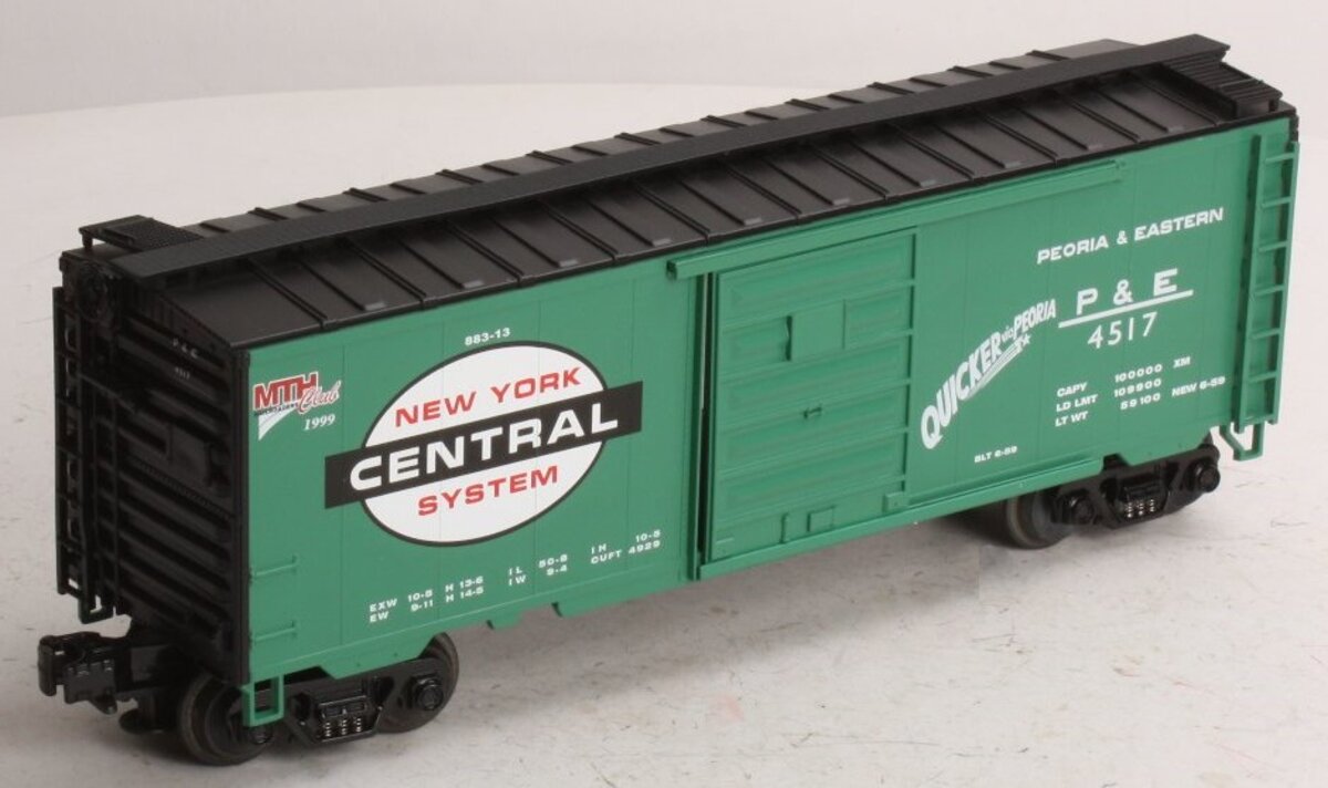 MTH 20-93024 O Gauge New York Central MTHRRC-1999 Box Car #4517 LN/Box