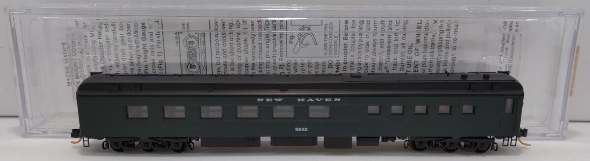 Micro Trains 14600100 N New Haven 80' Heavyweight Diner Car #5242