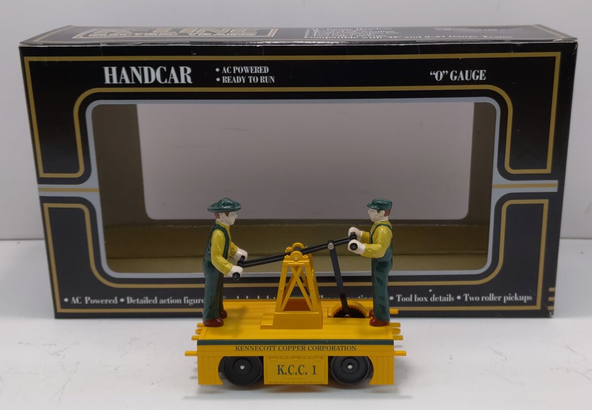 K-Line K2625-031 O Kennecott Copper Corporation Motorized Handcar LN/Box