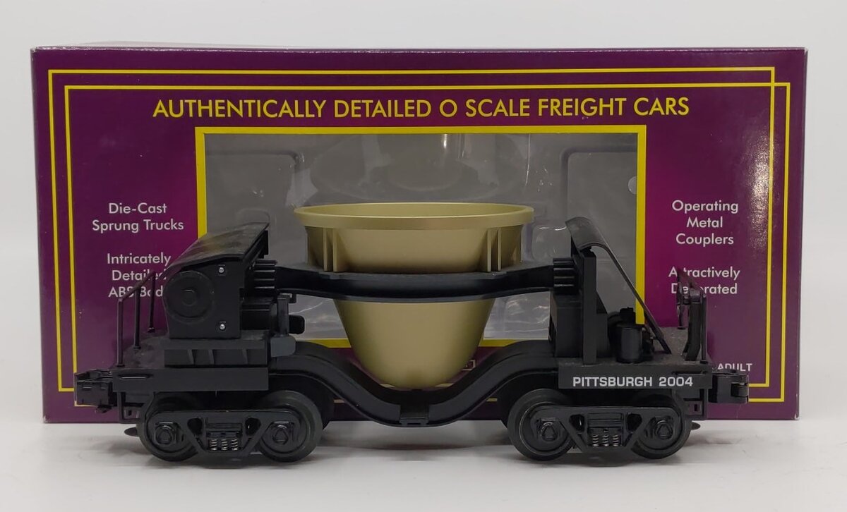 MTH 20-98401 O Gauge Pittsburgh TCA 2004 Convention Banquet Slag Car LN/Box