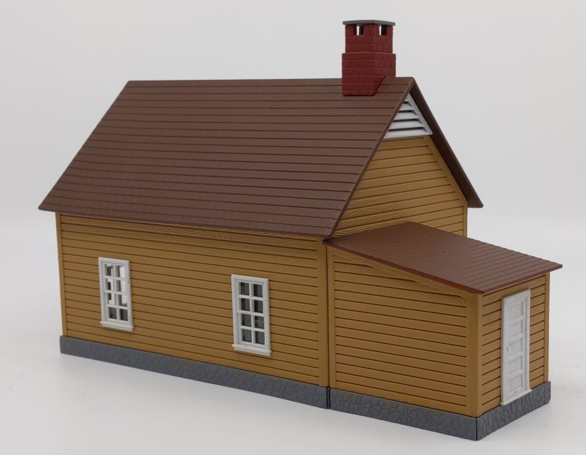 MTH 30-90008 O Gauge Mustard & Red Work House #1 LN