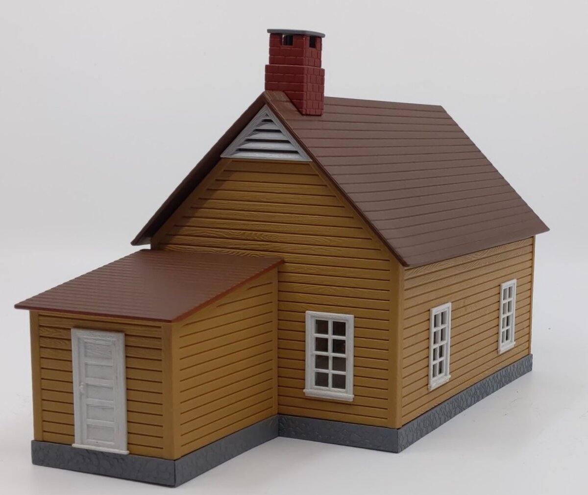 MTH 30-90008 O Gauge Mustard & Red Work House #1 LN