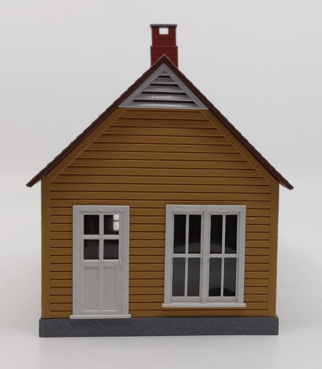 MTH 30-90008 O Gauge Mustard & Red Work House #1 LN