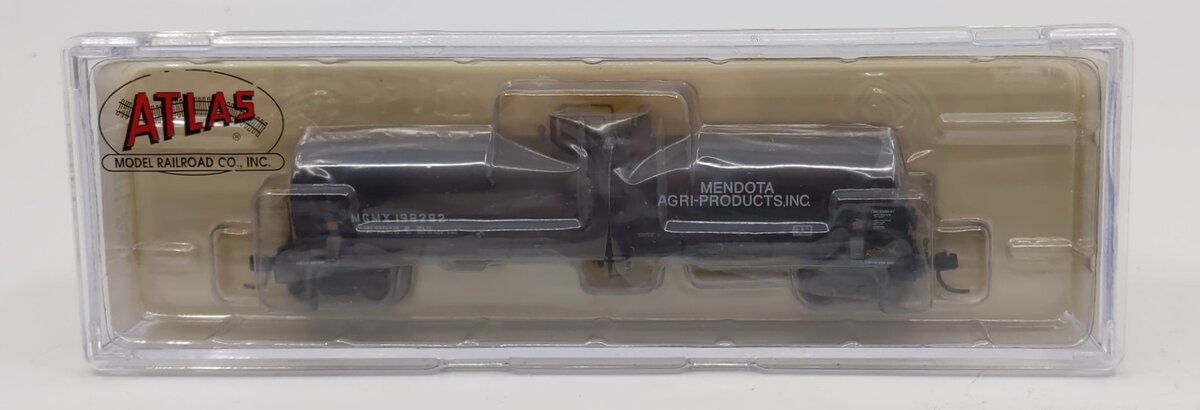 Atlas 30772 N Scale Mendota 23,500 Gallon Tank Car #198292 LN/Box