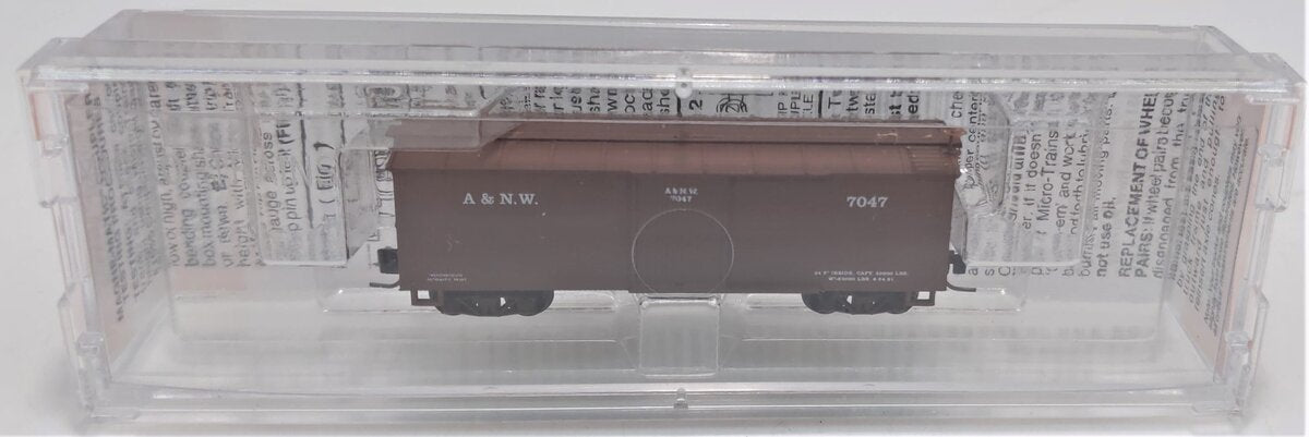 Micro-Trains 80000140 Nn3 Austin & North Western Boxcar w/ Single Door #7047 LN/Box