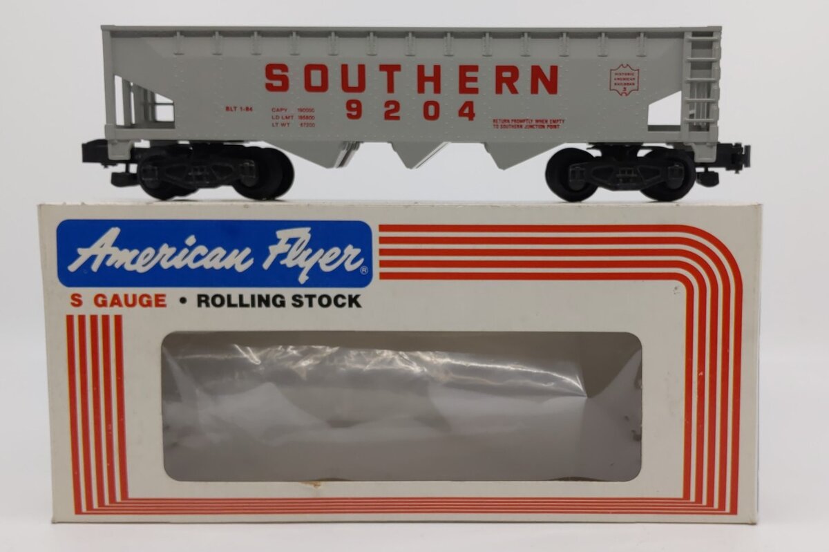 American Flyer 4-9204 S Gauge Southern Hopper Car #9204 LN/Box