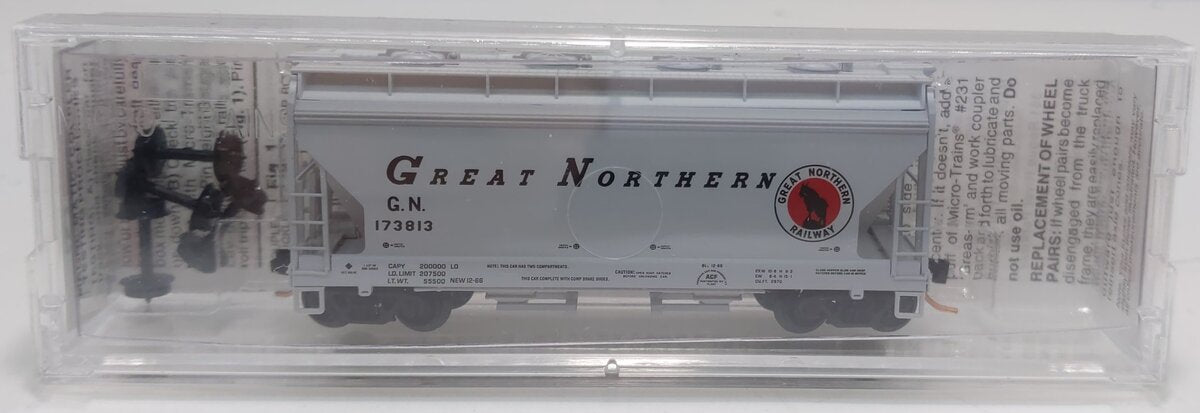 Micro-Trains 09200170 N GN 2 Bay ACF Center Flow Covered Hopper #173813