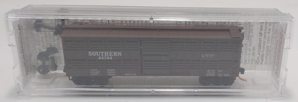 Micro-Trains 03500060  N Southern 40' Despatch Stock Car #45784 LN/Box