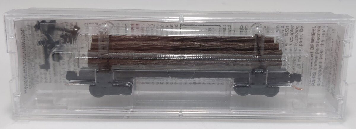 Micro-Trains 11300020 N Scale 40' Skeleton Log Car w/ Log Load #2 LN/Box