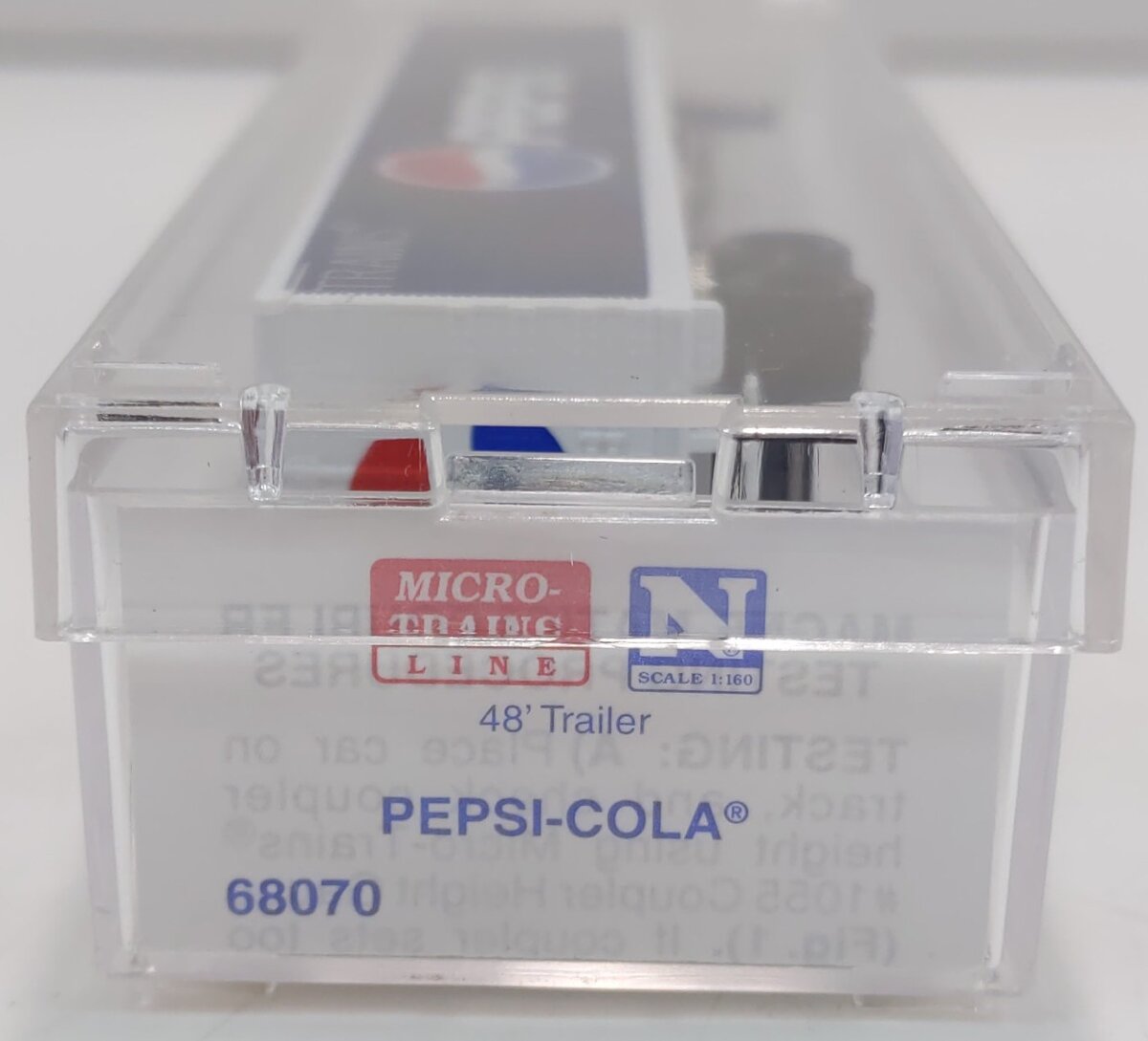 Micro-Trains 45200070 N Scale Pepsi-Cola 48' Trailer