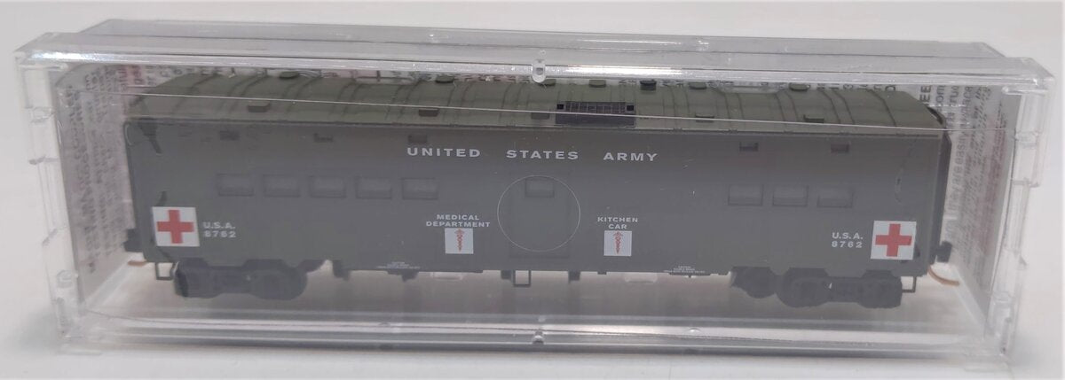 Micro-Trains 11800020 N United States Army 50' Troop Hospital Kitchen Car #8762 NIB