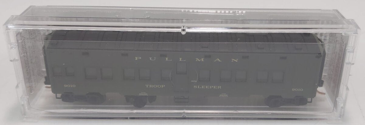 Micro-Trains 11600011 N Scale US Office of Defense 50' Troop Sleeper Car #9010 LN/Box
