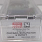 Micro-Trains 02000656 N CB&Q 40' Standard Single Door Boxcar #30034 LN/Box