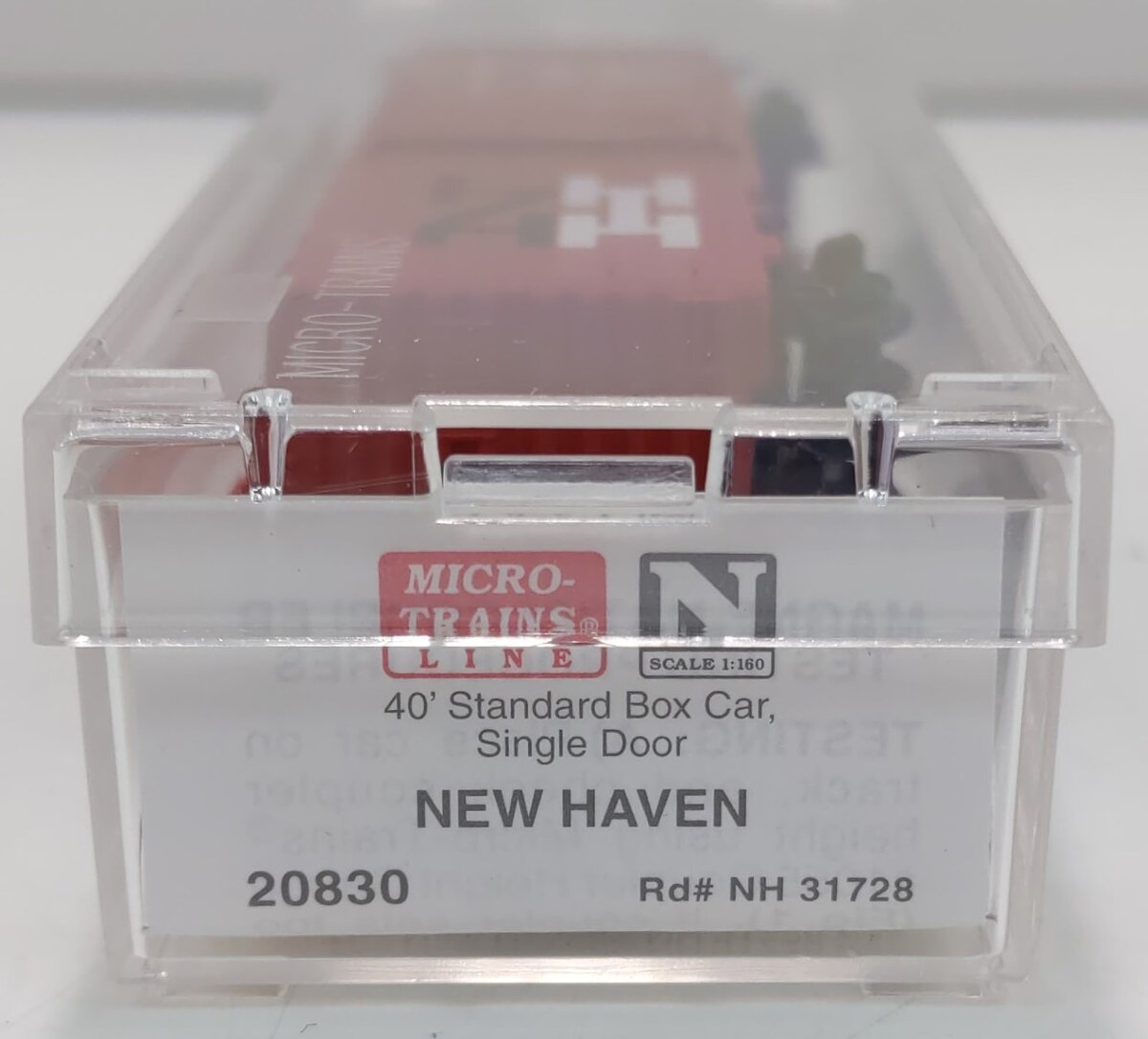 Micro-Trains 02000830 N Scale New Haven 40' Standard Single Door Boxcar #31728 LN/Box
