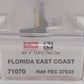 Micro-Trains 07100070 N Florida East Coast 89' 4" TOFC Flat Car #37033 LN/Box