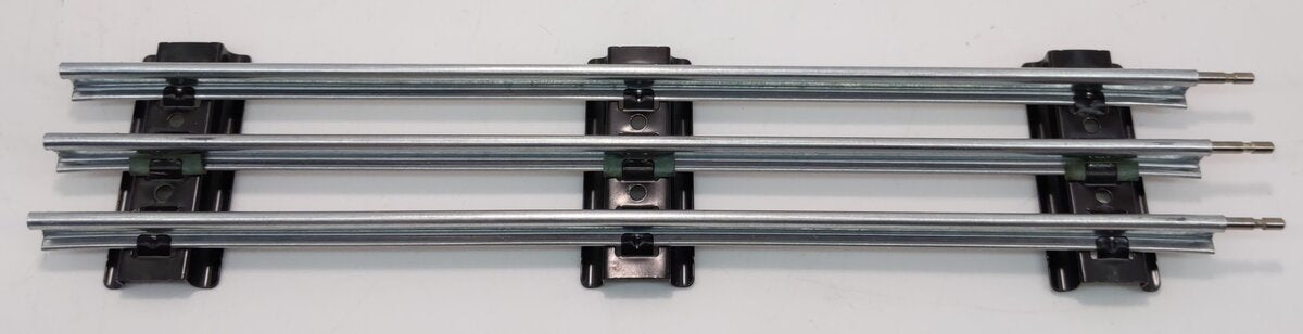 Menards 279-3464 O Gauge 10" Tubular 3 Rail Straight Track Sold By Piece