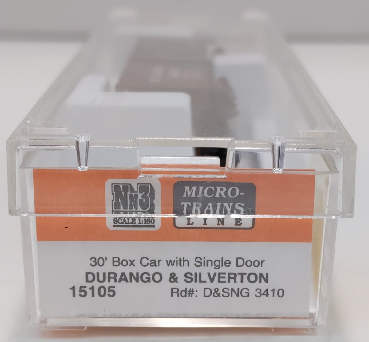 Micro-Trains 80000050 Nn3 Durango & Silverton 30' Single Door Boxcar #3410 LN/Box
