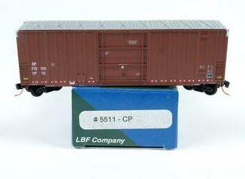 LBF 5511 N Scale Canadian Pacific 50' Boxcar #215123 LN/Box