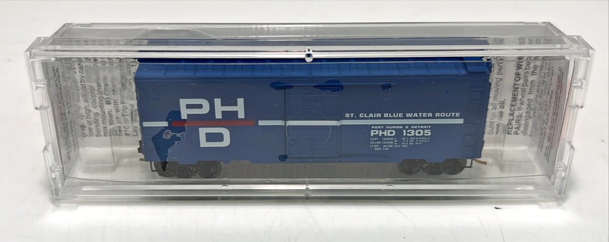 Micro-Trains 02000150 N PH&D 40'' Standard Single Door Boxcar #1305 LN/Box