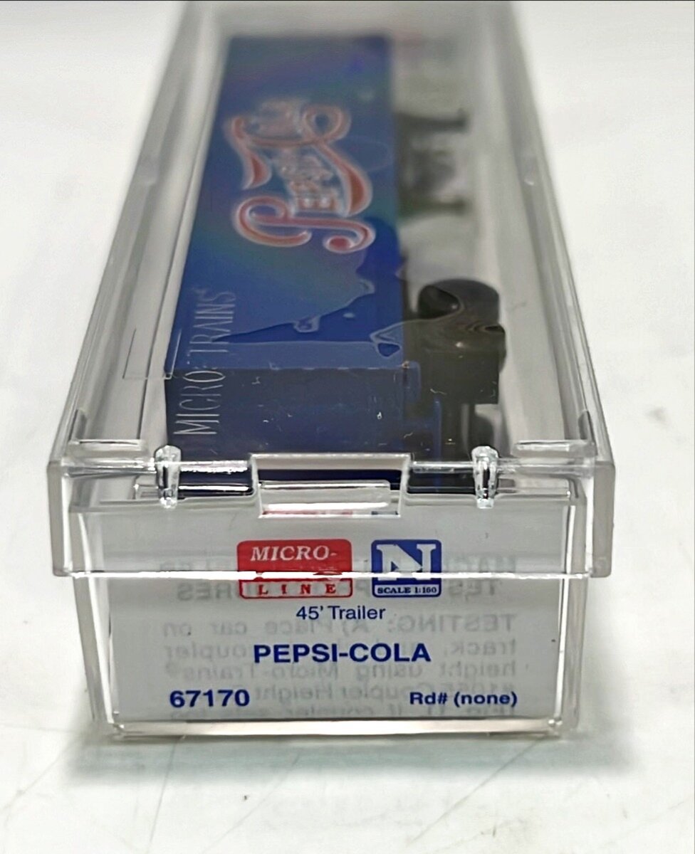 Micro-Trains 45100170 N Scale Pepsi-Cola 45' Trailer