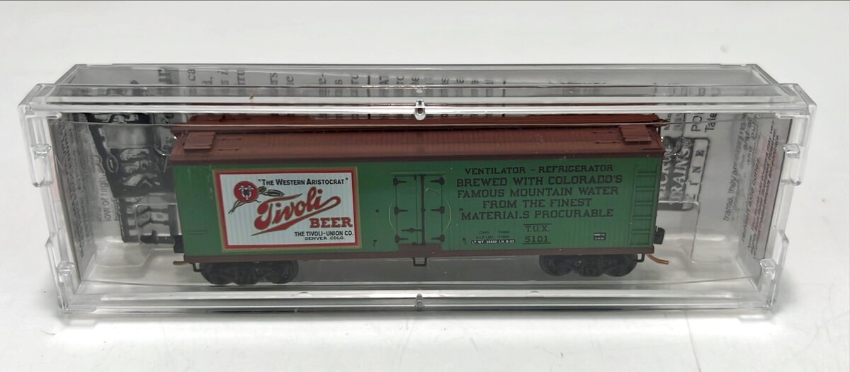 Micro-Trains 04900440 N Tivoli Beer Northern 40' Double Sheathed Reefer #5101 LN/Box
