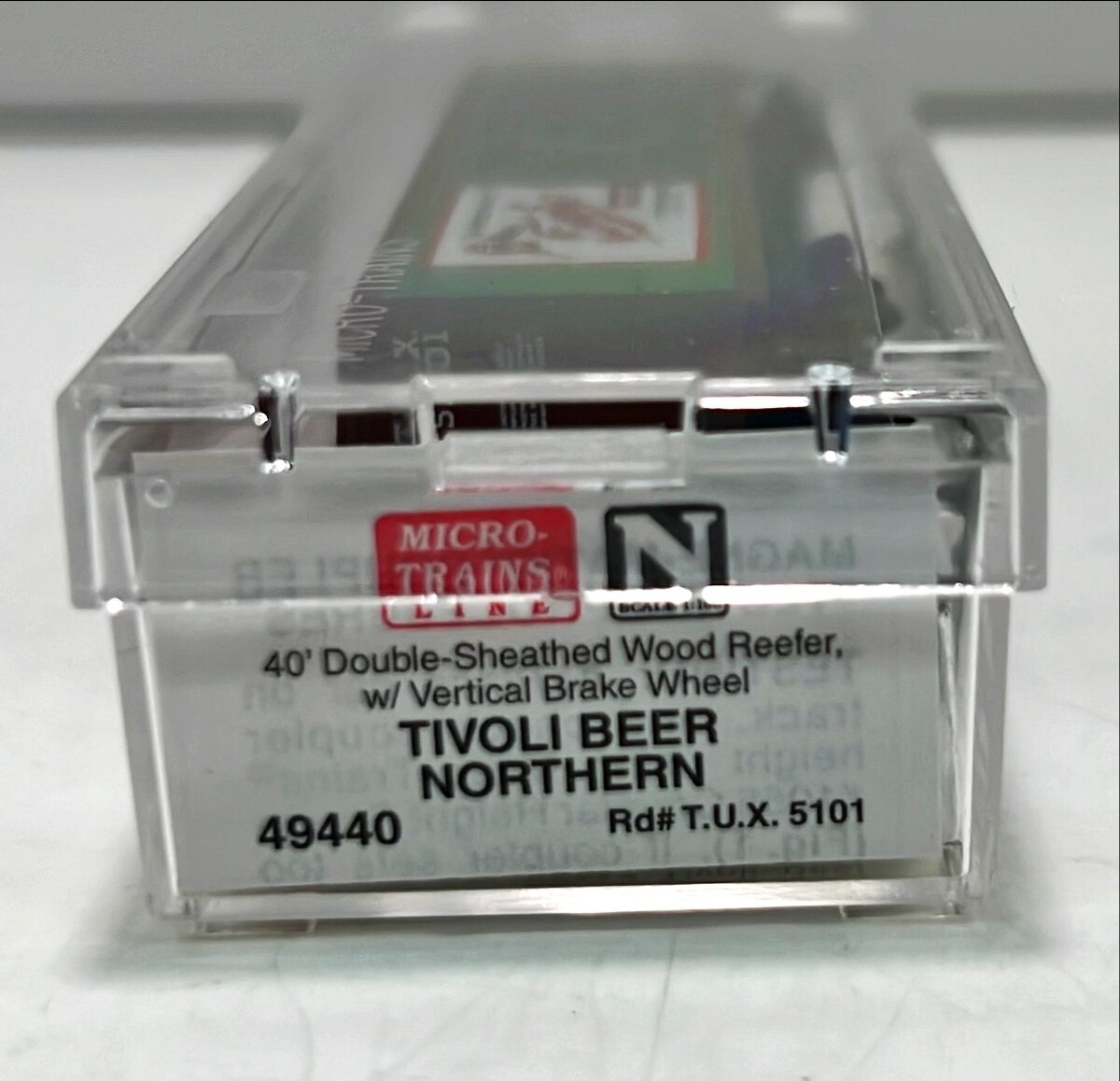 Micro-Trains 04900440 N Tivoli Beer Northern 40' Double Sheathed Reefer #5101 LN/Box