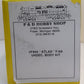 P&D Hobby Shop F900 O Undecorated "Atlas" F-9A Shell LN/Box