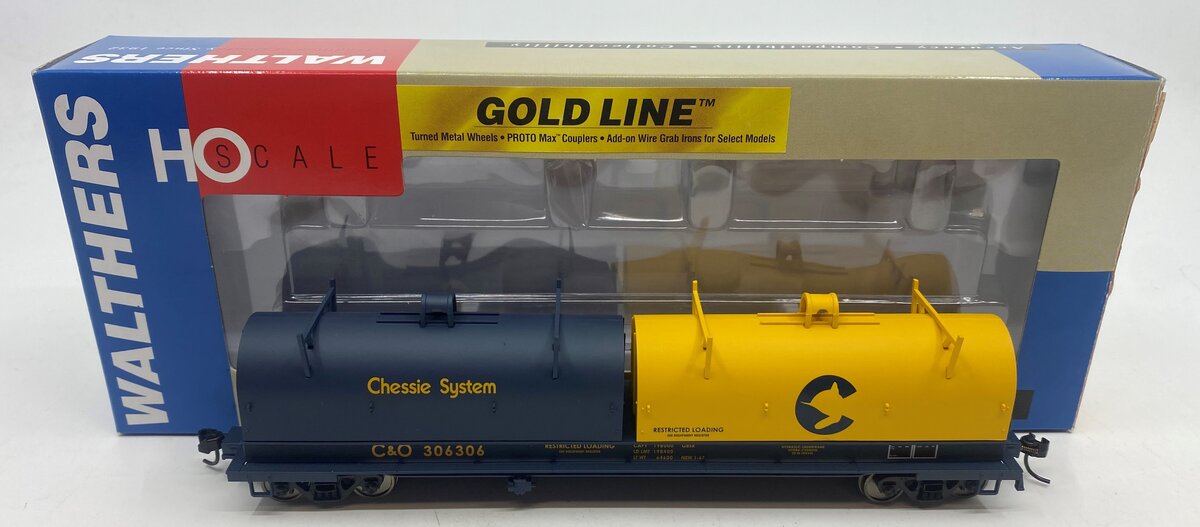 Walthers 932-3839 HO C&O Chessie System Cushion Coil Car #306306
