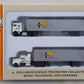 Con-Cor 0004-003007 N Santa Fe Tractor and Trailer (Set of 2)