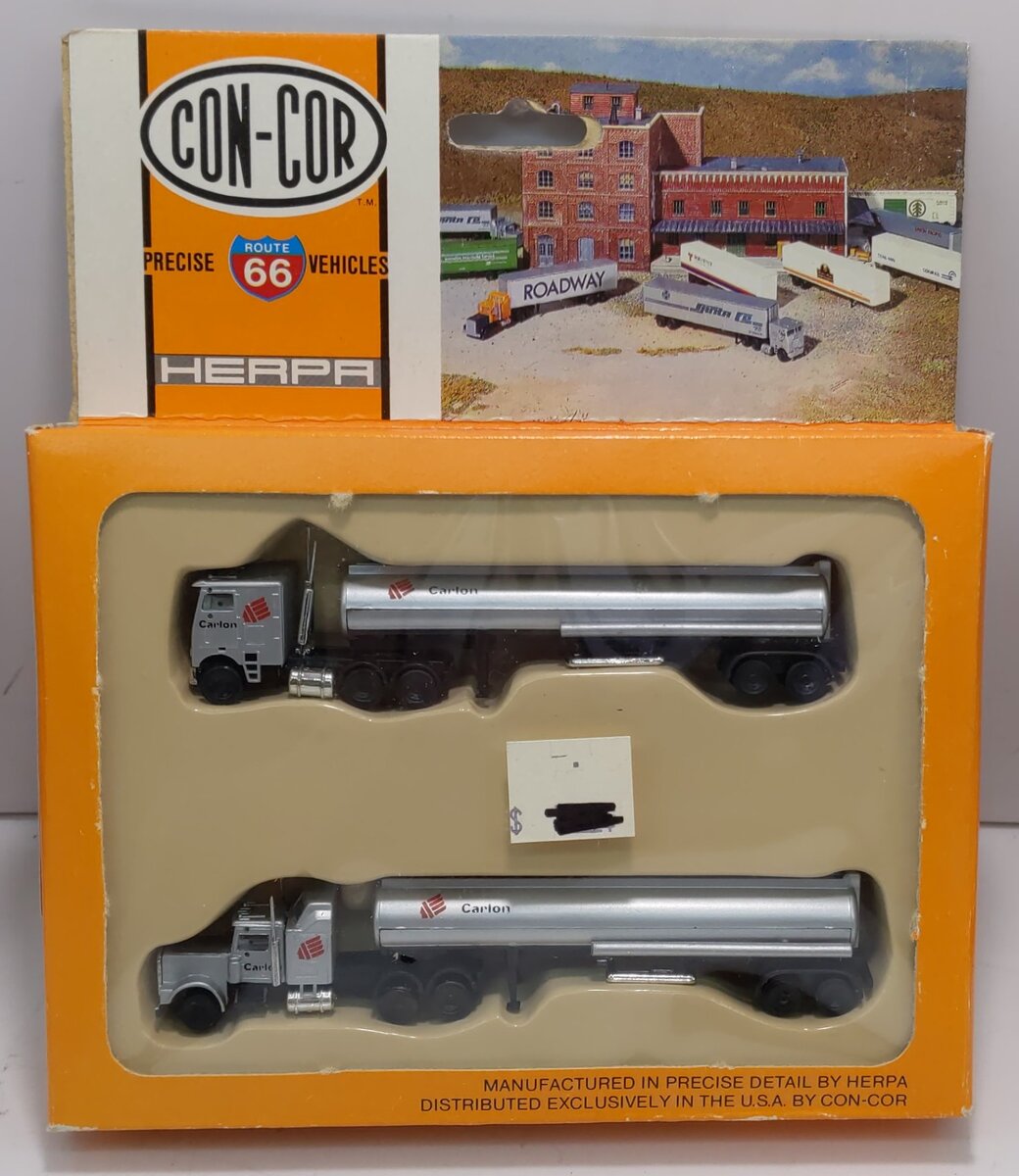 Con-Cor 0004-003027 N Scale 1:160 Carlon Tractor Trailer (Pack of 2)