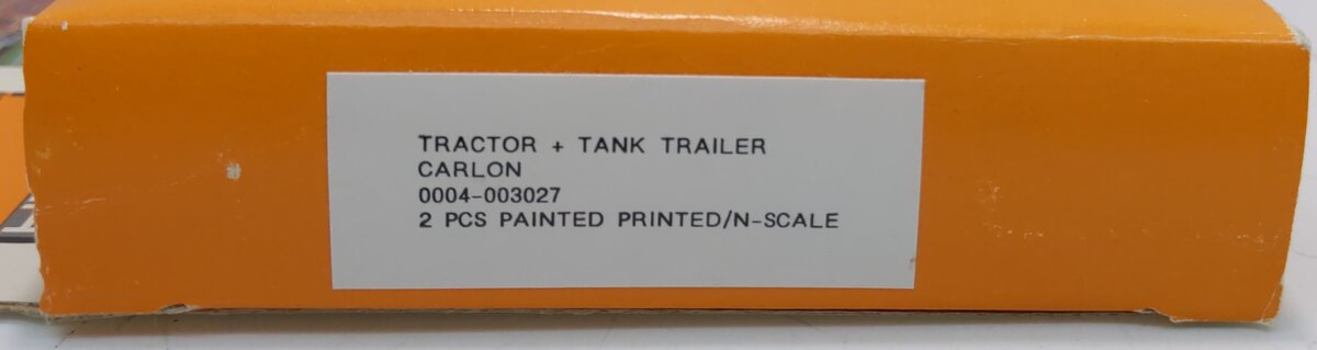 Con-Cor 0004-003027 N Scale 1:160 Carlon Tractor Trailer (Pack of 2)