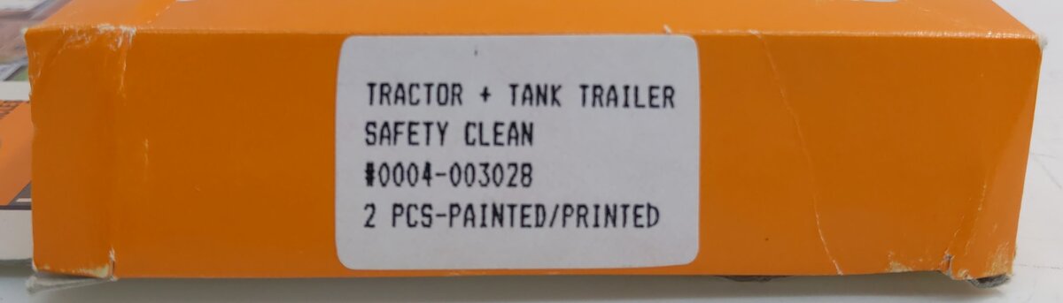 Con-Cor 0004-003028 N Scale 1:160 Safety Clean Tractor Trailer (Pack of 2)
