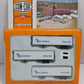 Con-Cor 0004-005103 HO Scale 1:87 Conrail 40' Piggyback Box Trailer (Pack of 3)