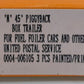 Con-Cor 0004-006105 N/1:160 Scale United Postal Service 45' Box Trailer