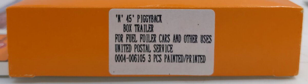 Con-Cor 0004-006105 N/1:160 Scale United Postal Service 45' Box Trailer