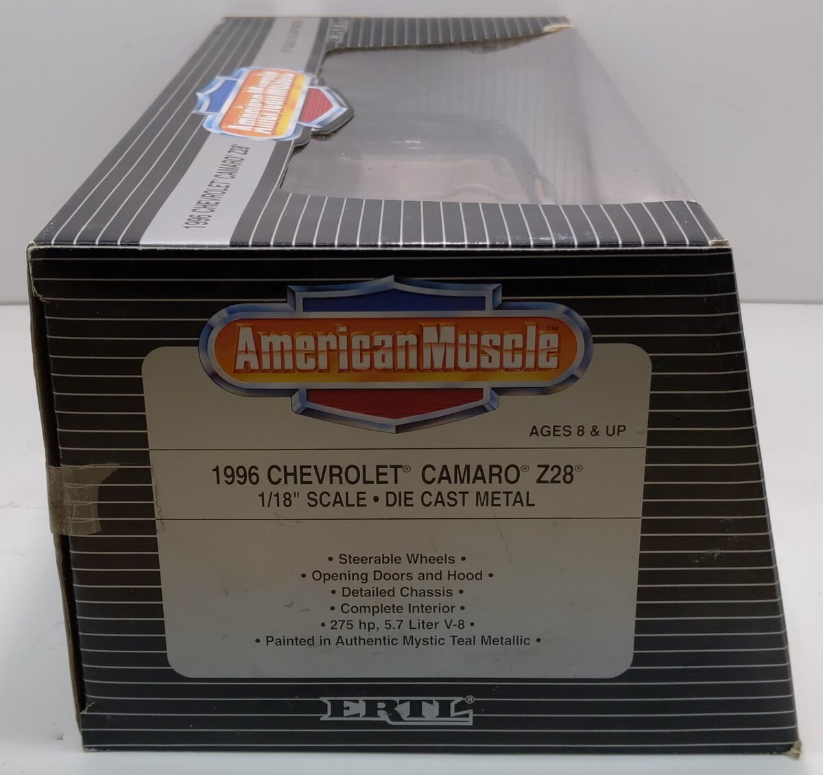 American Muscle 7231DO 1:18 Scale Green Diecast 1996 Chevrolet Camaro Z28