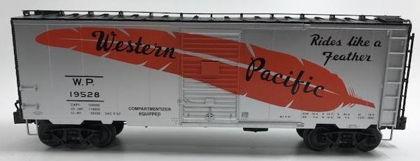 Lionel 6-27225 O Gauge Western Pacific PS-1 Boxcar #19528 LN/Box