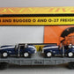 MTH 30-7660 O Gauge MTH Auto Transport Flatcar with Ertl '65 Shelby Cobra's NIB