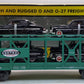 MTH 30-7682 O New York Central Auto Carrier #325 with (4) Ertl 1949 Mercurys LN/Box