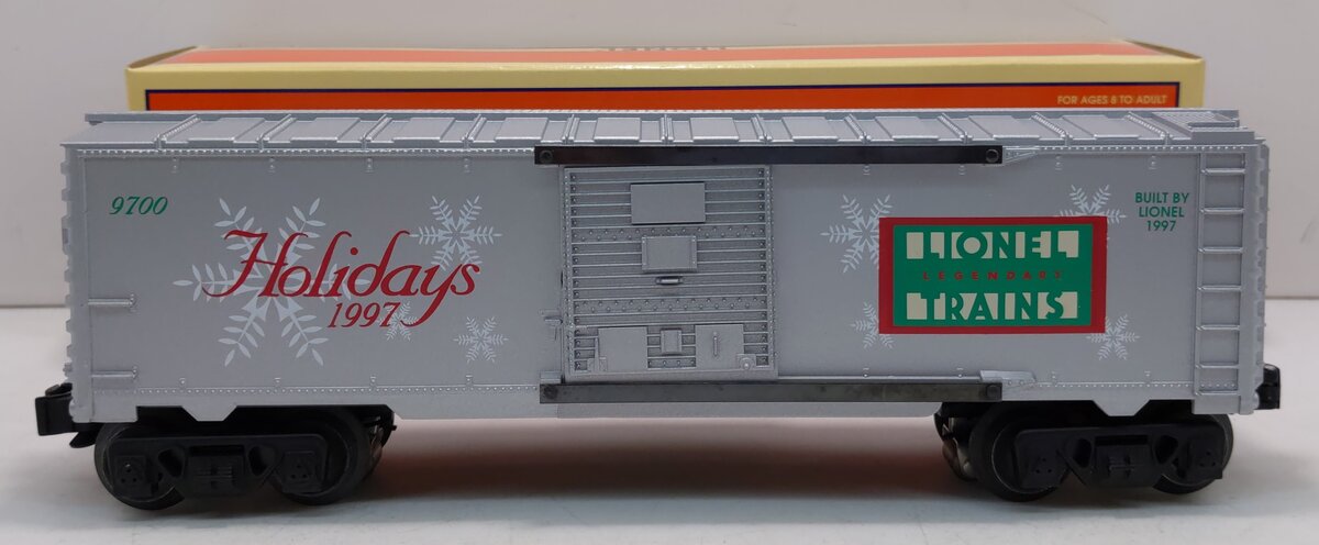 Lionel 6-16776 O Gauge Holiday Railsounds Boxcar EX/Box