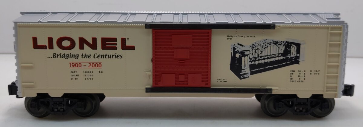 Lionel 6-39200 O Gauge Lionel Hellgate Bridge Boxcar #2 LN/Box