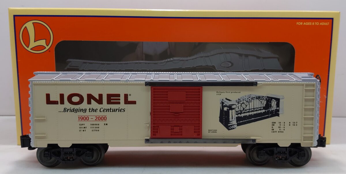 Lionel 6-39200 O Gauge Lionel Hellgate Bridge Boxcar #2