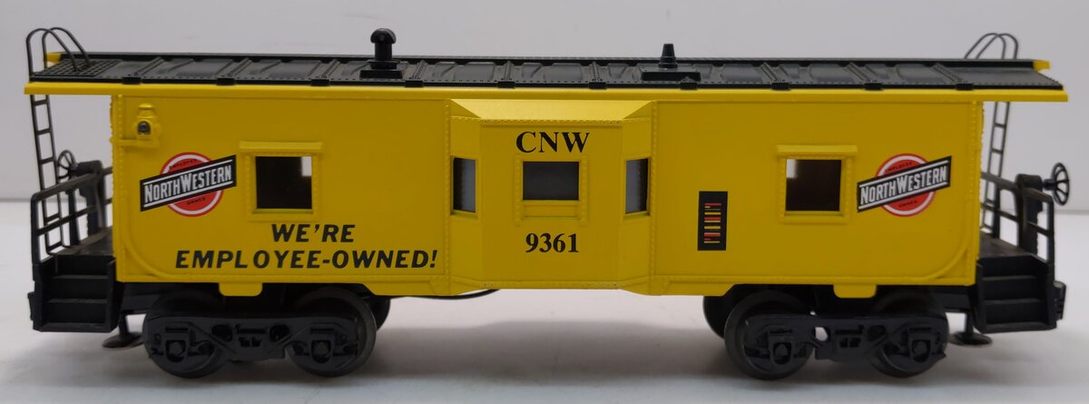 Lionel 6-9361 O Chicago & North Western Bay Window Illuminated Caboose #9361 LN/Box