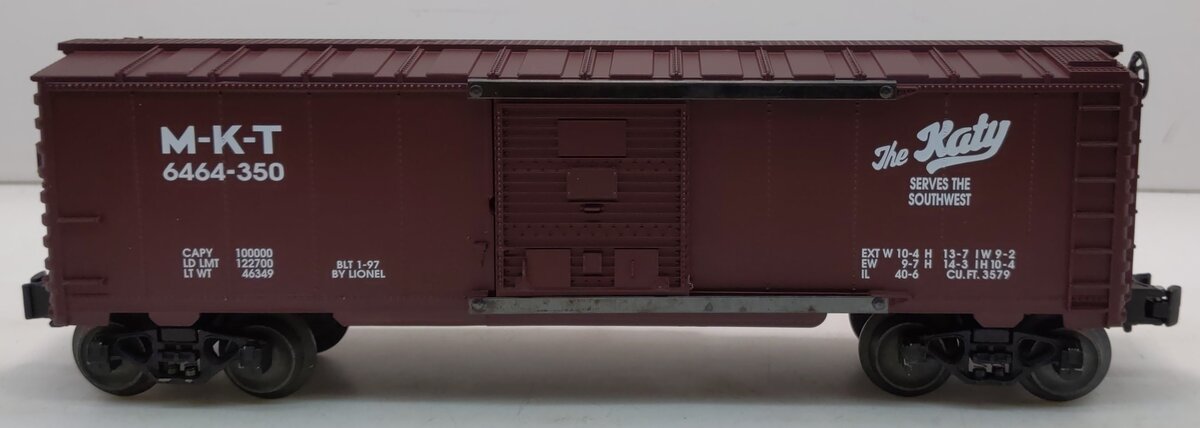Lionel 6-19293 O Gauge Missouri-Kansas-Texas 6464 Boxcar #350 LN/Box