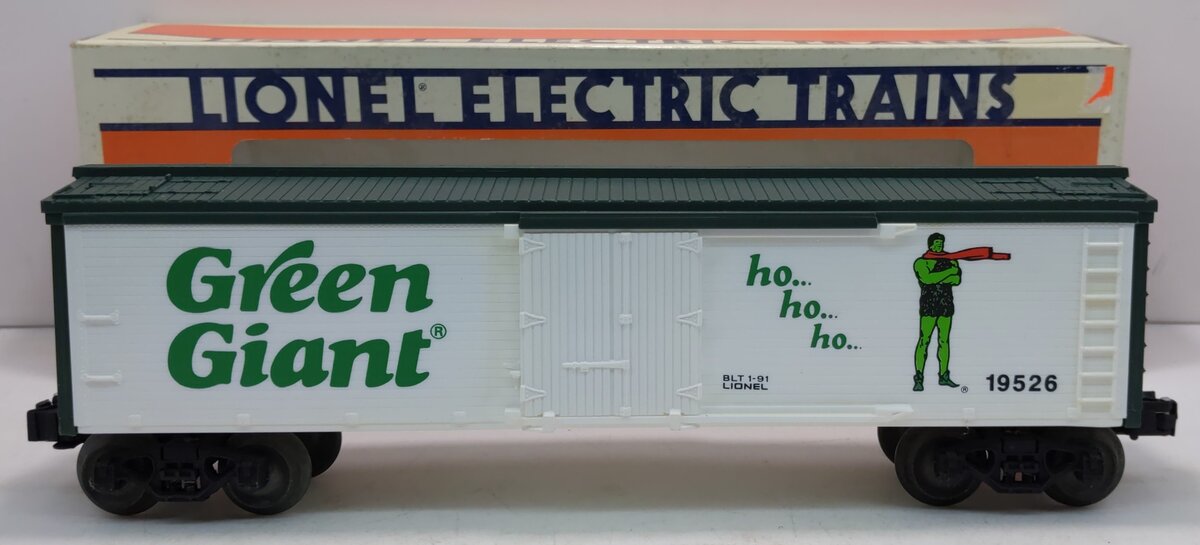 Lionel 6-19526 O Gauge Jolly Green Giant Reefer Car VG/Box