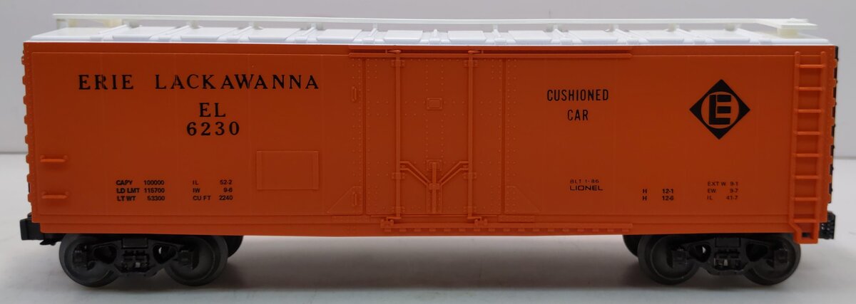 Lionel 6-6230 O Gauge Erie Lackawanna Refrigerator Car #6230 LN/Box