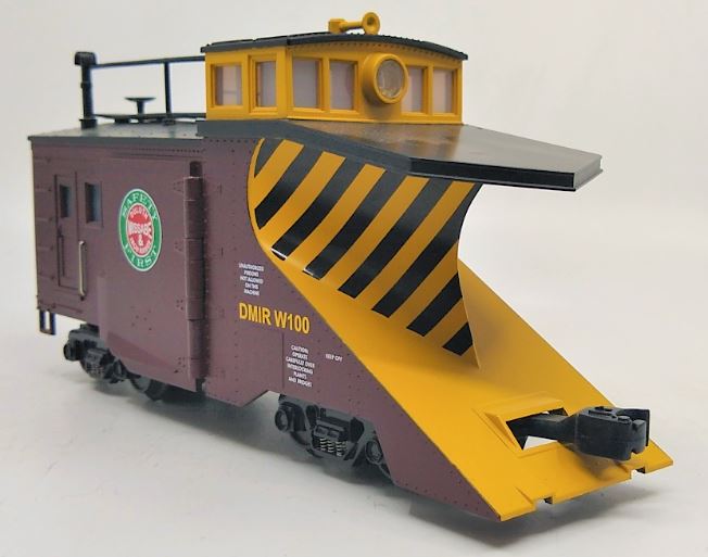 MTH 20-98236 O Gauge Duluth, Missabe & Iron Range Snow Plow #W100 LN/Box